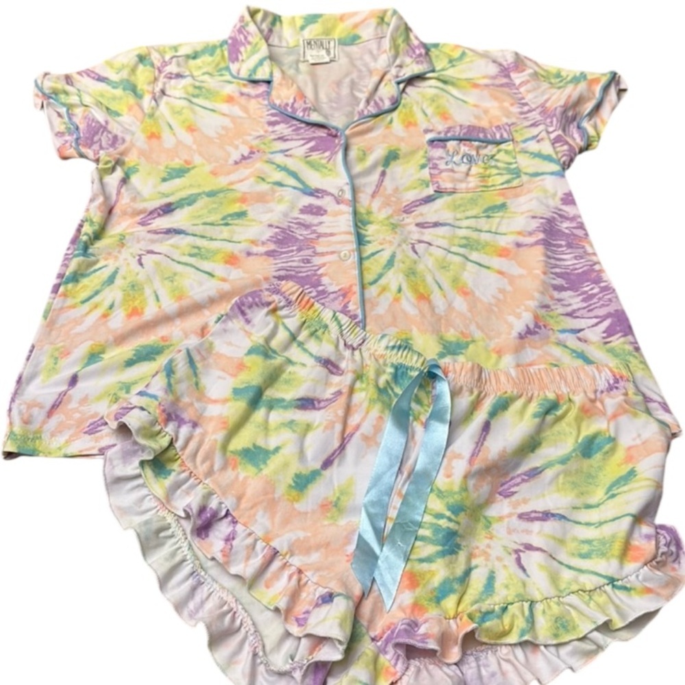 MENTALLY EXHAUSTED pajama set
